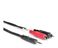 Kabel audio Hosa Kabel breakout TRS 3.5 – 2 x RCA, 1.8m